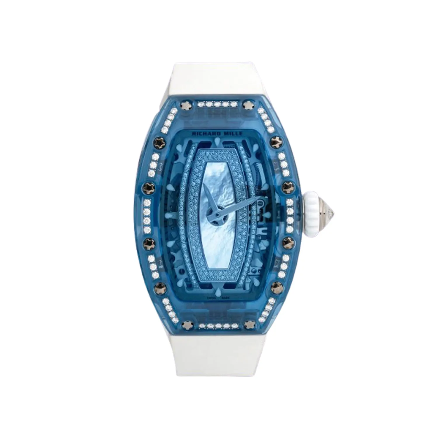 RM07-02 Blue Sapphire One Row