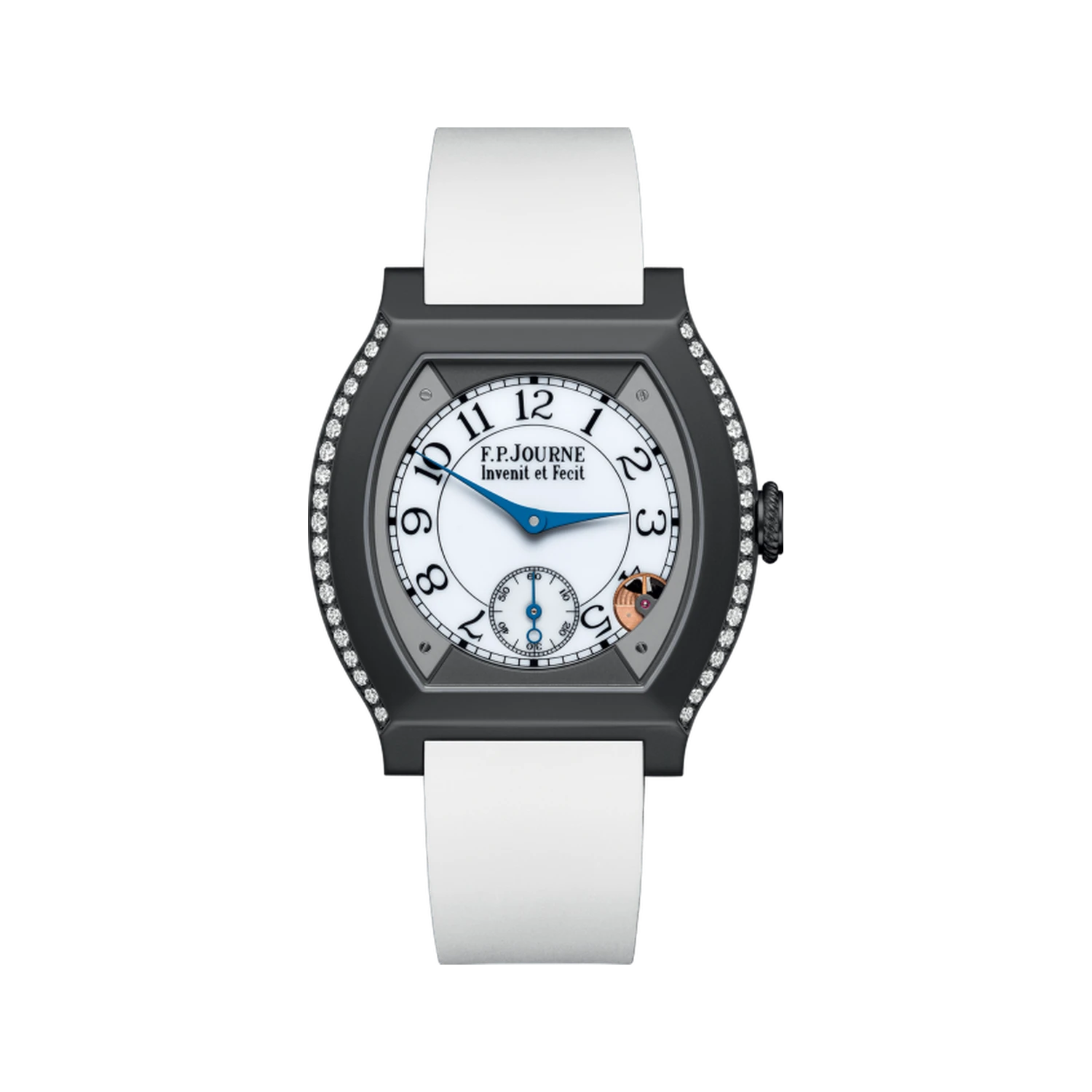 élégante 40 mm Titalyt® 2 Rows Of Diamonds - Ref. ELT