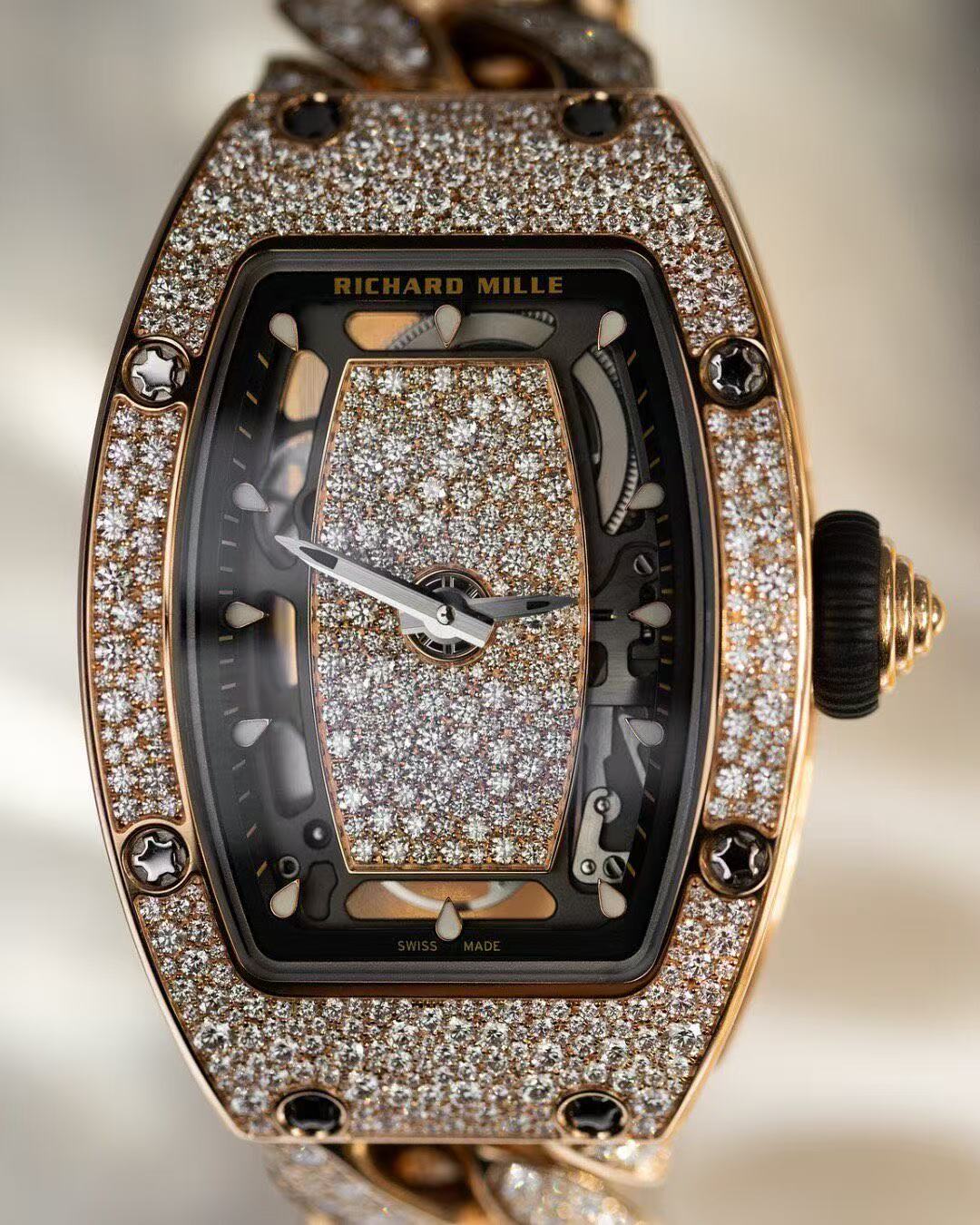 RM07-01 RG Snow Setting Metal Bracelet image 4
